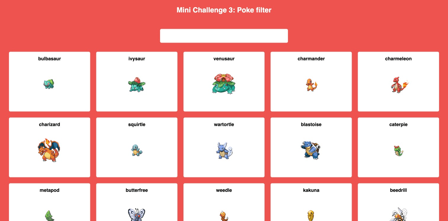 Search Pokemons